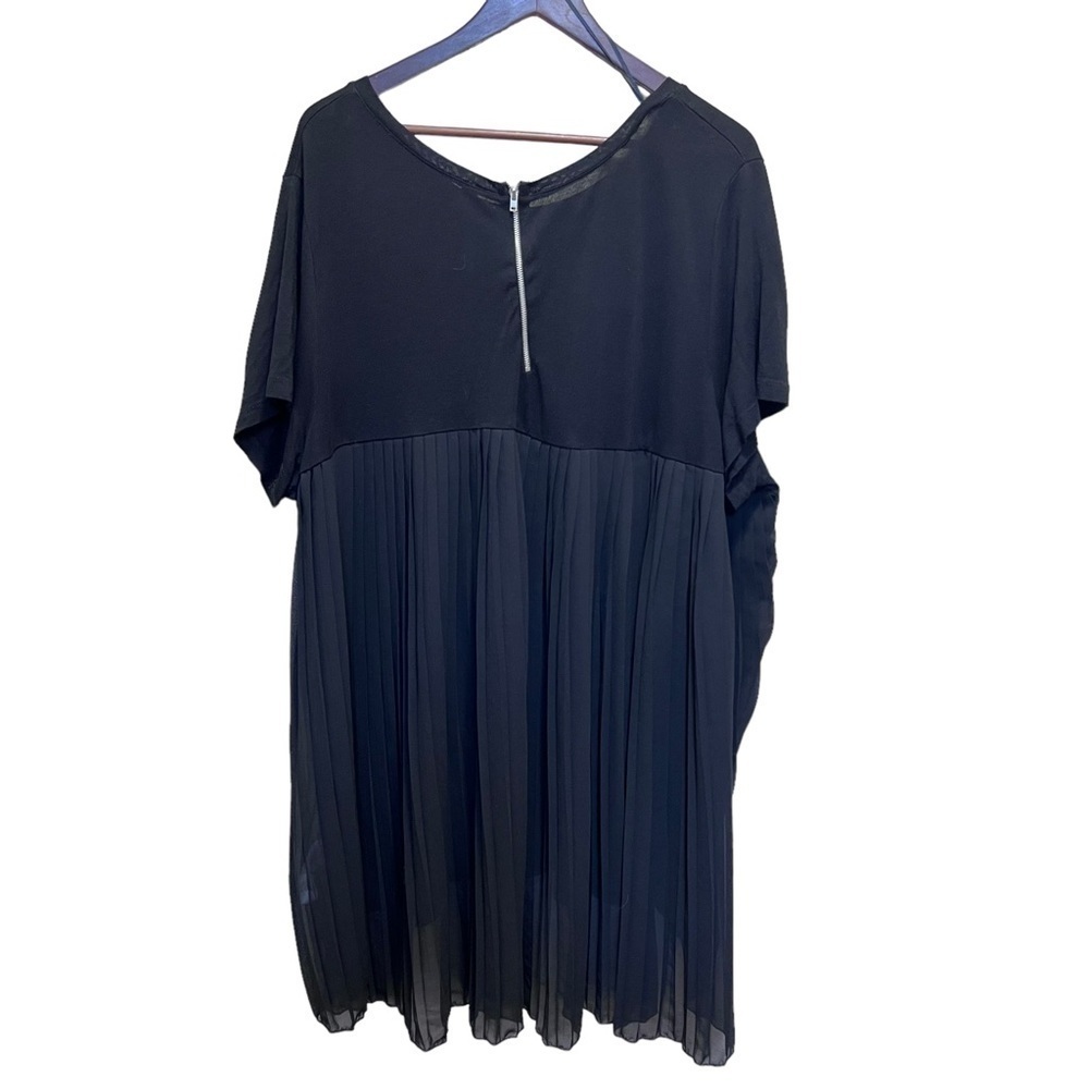 PENNINGTON’S Black Oversized Pleated Tunic Top Size X - Picture 4 of 9